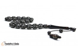 Gümüş İşlemeli Kaplumbağa Tesbih