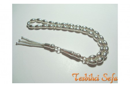 925.Ayar Saf Gümüş Tesbih-7