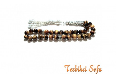 Aksesuarlı Kamplan Gözü Tesbih