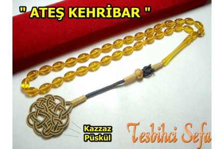 Kazzaz Püsküllü Ateş Kehribar