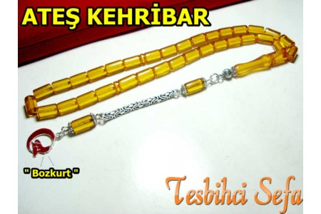 Kesme Model Ateş Kehribar Tesbih Kesme Model Ateş Kehribar Tesbih