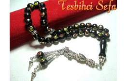 Pirinç İşlemeli Oltu Tesbih & Özel Üretim Pirinç İşlemeli Oltu Tesbih & Özel Üretim