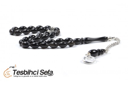 Ayyıldız Uçlu Bufalo Boynuzu Tesbih