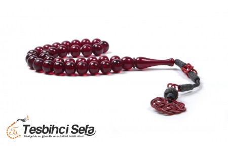 Kazaz Püsküllü Kırmızı Ateş Kehribarı