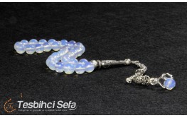 Gümüş Püsküllü Aytaşı Tesbih Gümüş Püsküllü Aytaşı Tesbih