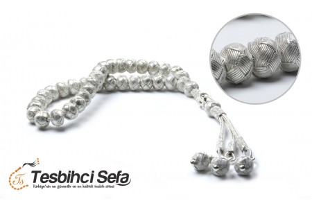 1000 Ayar Beyaz Kazaz Tesbih