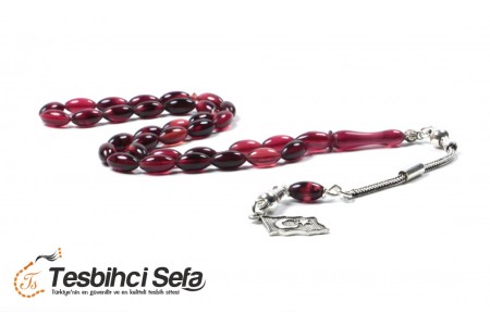 Usta İşi Arpa Kesim Ateş Kehribar