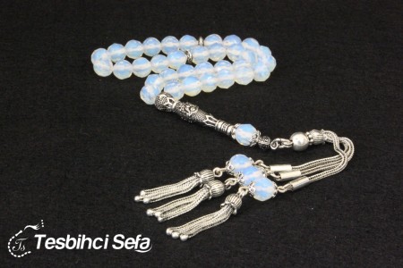 Üçlü Püsküllü Aytaşı Tesbih