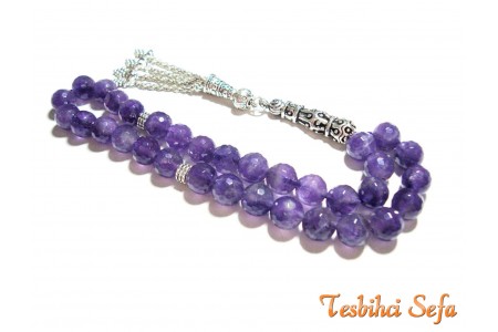 Aksesuarlı Ametist Tesbih Aksesuarlı Ametist Tesbih