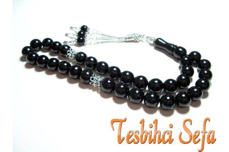 Fuulll Aksesuarlı Oltu Tesbih